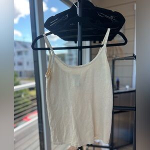 Elegant Cream Women's Top
